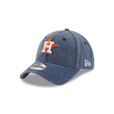 Houston Astros Gorra | New Era MLB Rugged Heather 9twenty Adjustable Cap Mexico - Azules